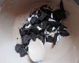 Φωτογραφία βήματος 2 της συνταγής Full oreo γιαουρτογλυκό 🍪