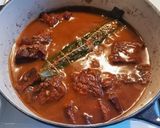 Une image de l'étape 8 de Carbonnade Flamande au Cidre.