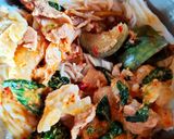 รูปขั้นตอนการทำที่ 8 ของ เมนู แกงเผ็ดน้ำข้นเนื้อติดมันพุงปลาแซลมอน😋😋