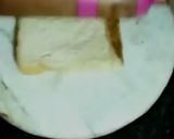 A picture of step 1 of Breakfast easy pizza cup.