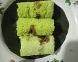 Foto langkah ke 4 dari resep Kue Putu Daun Pisang.