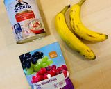 A picture of step 1 of 3 Ingredients - Soft and Chewy Oatmeal breakfast cookies.