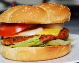 عکس مرحله 23 از دستور طرز تهیه چیکن برگر خانگی
