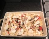 A picture of step 3 of Pork enchiladas.