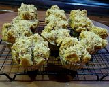 Foto langkah ke 9 dari resep Bolu Kukus Pisang no Mixer.