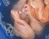A picture of step 1 of Spicy Chicken Fry.