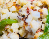 A picture of step 4 of Hash Brown Sausage Hash.