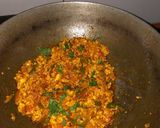 A picture of step 2 of Paneer bhurji tacos.