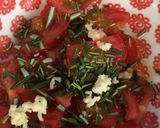 A picture of step 2 of Roasted tomato salad.