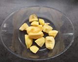 Almás-diós muffin lekvárral recept fázis 1 fotója