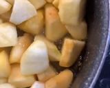 Fordított alma torta fahéjas tekerccsel recept fázis 2 fotója