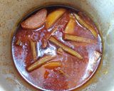 A picture of step 8 of Drumstick aloo curry.