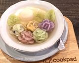 รูปขั้นตอนการทำที่ 11 ของ บัวลอยงาดำ น้ำขิงไข่หวาน