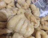 A picture of step 1 of Visheti/ molabas.