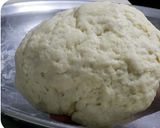 A picture of step 1 of Chicken bread.