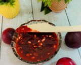A picture of step 4 of Sweet and Tangy Plum Chutney.