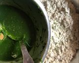 A picture of step 3 of Palak/ Spinach Paratha.