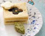 Surprise flower shape spinach sandwich recipe step 7 photo