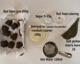 Wagashi "Domyouji" : A Well-known Japanese Mochi sweet recipe step 1 photo