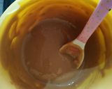 A picture of step 1 of Chocolate dosa.