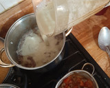 Foto del paso 2 de la receta: Bistec con calabacita sazonado con caldo de frijoles