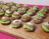 Foto langkah ke 7 dari resep 18. Soes vla pandan Ala Ogato Kitchen.
