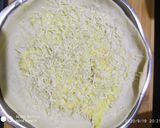 A picture of step 6 of Cheese burst pizza kadai baked.