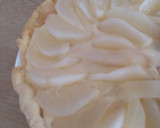 Foto del paso 4 de la receta: Tarta-galleta de peras con crema de vodka
