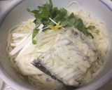 A picture of step 8 of Japanese Red Snapper Soup Noodle.