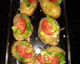 Foto del paso 3 de la receta: Papas rellenas al gratiiin🧀🧀🧀