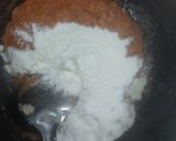 A picture of step 3 of Sweet potato dessert/halwa.