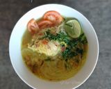 Foto langkah ke 4 dari resep Soto Ayam kuah tanpa santan.