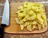 Foto del paso 1 de la receta: ⚜️Pastel salado de salchicha con patata ⚜️