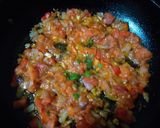 A picture of step 2 of Grilled swordfish and cherry tomato sauce, swordfish, capers.