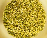 A picture of step 2 of Moong dal muli Bhujiya.