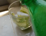 A picture of step 4 of Cucumber mocktail 🥒🍸🍸🍸.
