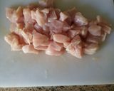 Foto del paso 1 de la receta: Pollo al Strogonoff con champiñón en conserva