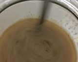 A picture of step 4 of Starbucks Caramel Chai Latte.