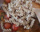 A picture of step 5 of My Italian Style Pasta Dish. 😘.