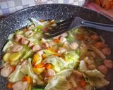 Foto langkah ke 8 dari resep Sayur Sop Bakso.