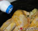 Αρωματικό κοτόπουλο στο φούρνο με μίγμα μουστάρδας φωτογραφία βήματος 8