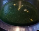 A picture of step 4 of Spinach corn soup.