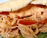 A picture of step 5 of My Leftover Chicken On a pitta Bread 💜.