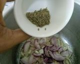 A picture of step 3 of Mutton Roghan josh.