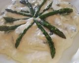 Foto del passaggio 4 della ricetta Torta salata ricotta e asparagi