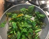 Blue cheese and greens quick pasta recipe step 2 photo