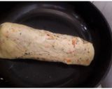 A picture of step 5 of Korean Egg Roll (Gyeran Mari).