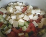 Paradicsom alapú saláta recept fázis 3 fotója