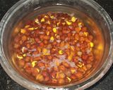 A picture of step 1 of Bombay Chickpea Batata.