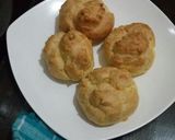 Foto langkah ke 6 dari resep Kue soes vla durian.